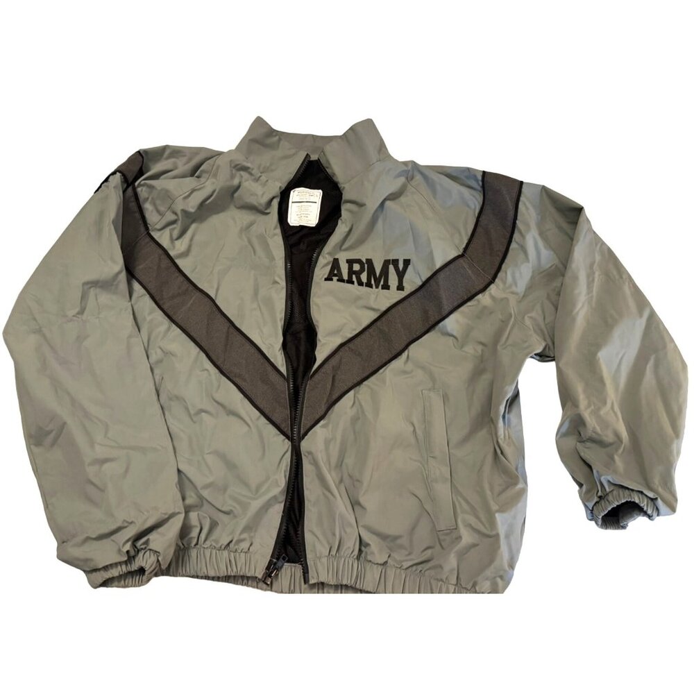 U.S. Army Physical Fitness Jacket Zip-Up Windbreaker Mens